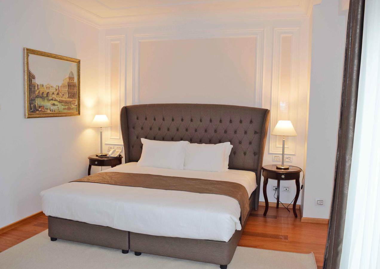 Xheko Imperial Luxury Hotel & Spa Tirana Exterior photo A bedroom at the hotel